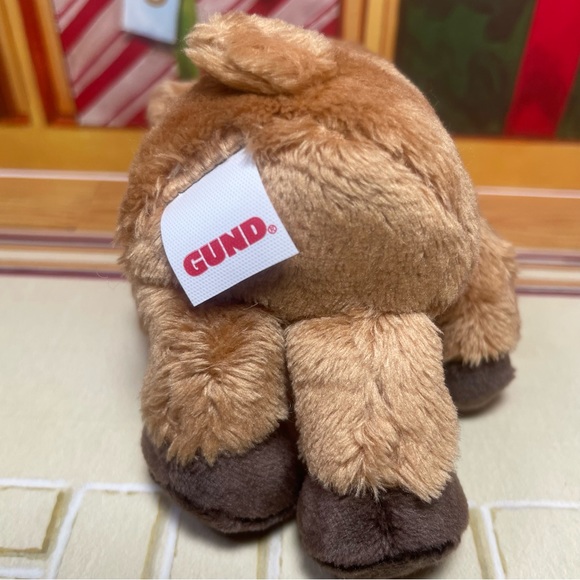 1 BRAND NEW GUND MINI MERRY MOOSE PLUSH ORNAMENT TOY APPROX 4” PRICE FIRM - Picture 7 of 16